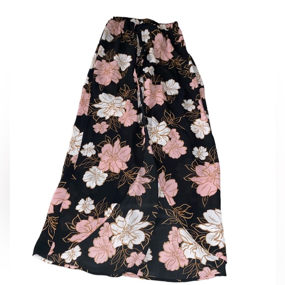 Mimi Chica floral print long skort size small - Picture 6 of 10